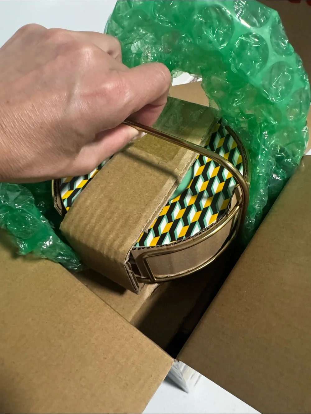 Diane Von Furstenberg Multicolor Geometric Mug & Saucer Set
